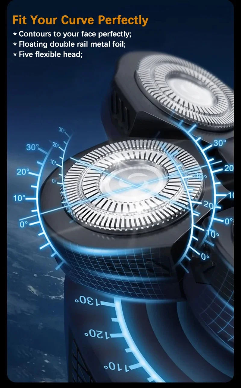 5 IN 1 Electric Rechargeable Waterproof Shaver