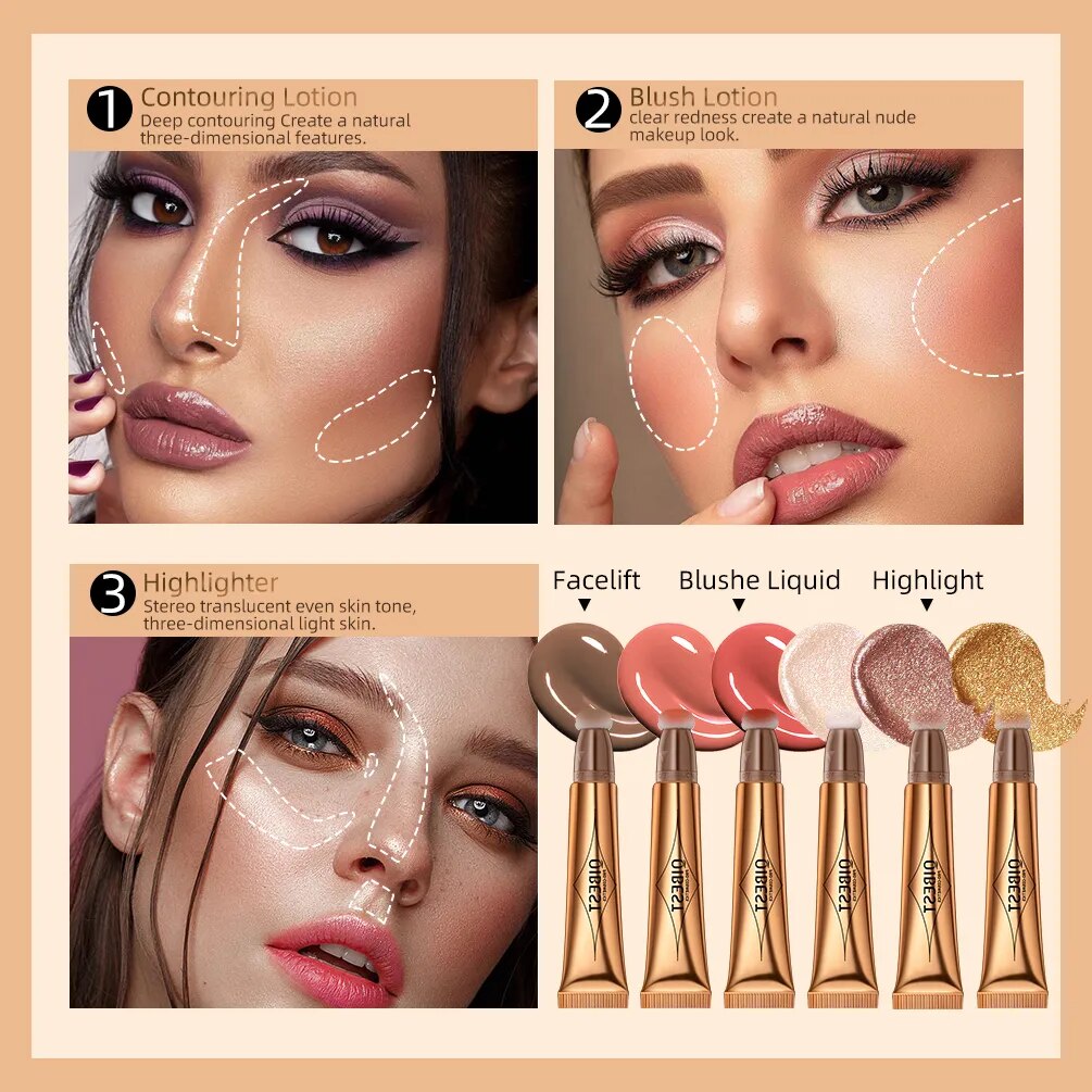 Pink Peach Liquid Blush