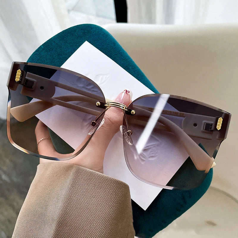 Frameless Edge-Cut Trendy Sunshade
