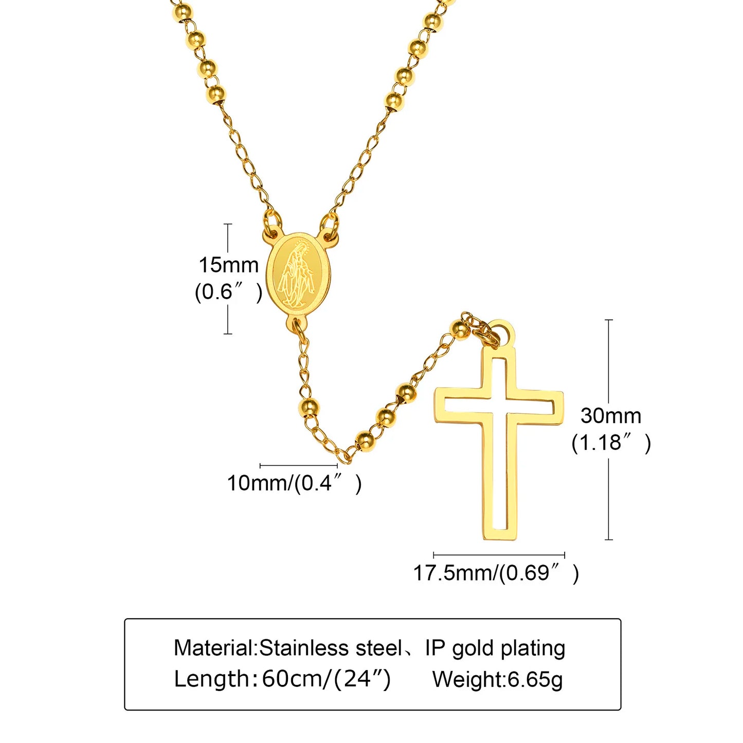 Gold Plated Lariat Necklace Double Layered