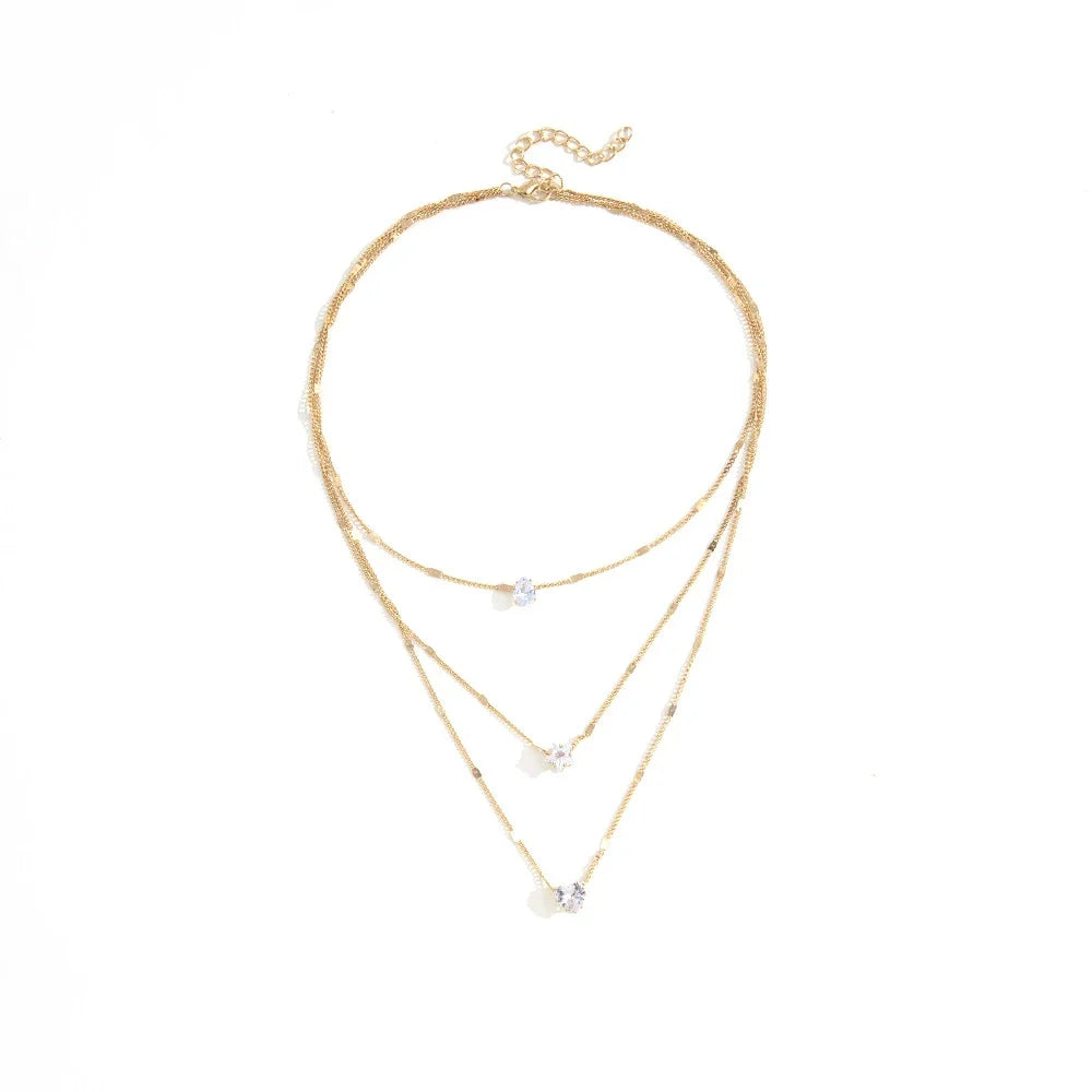 Multilayered Crystal Zircon Heart Star Charm