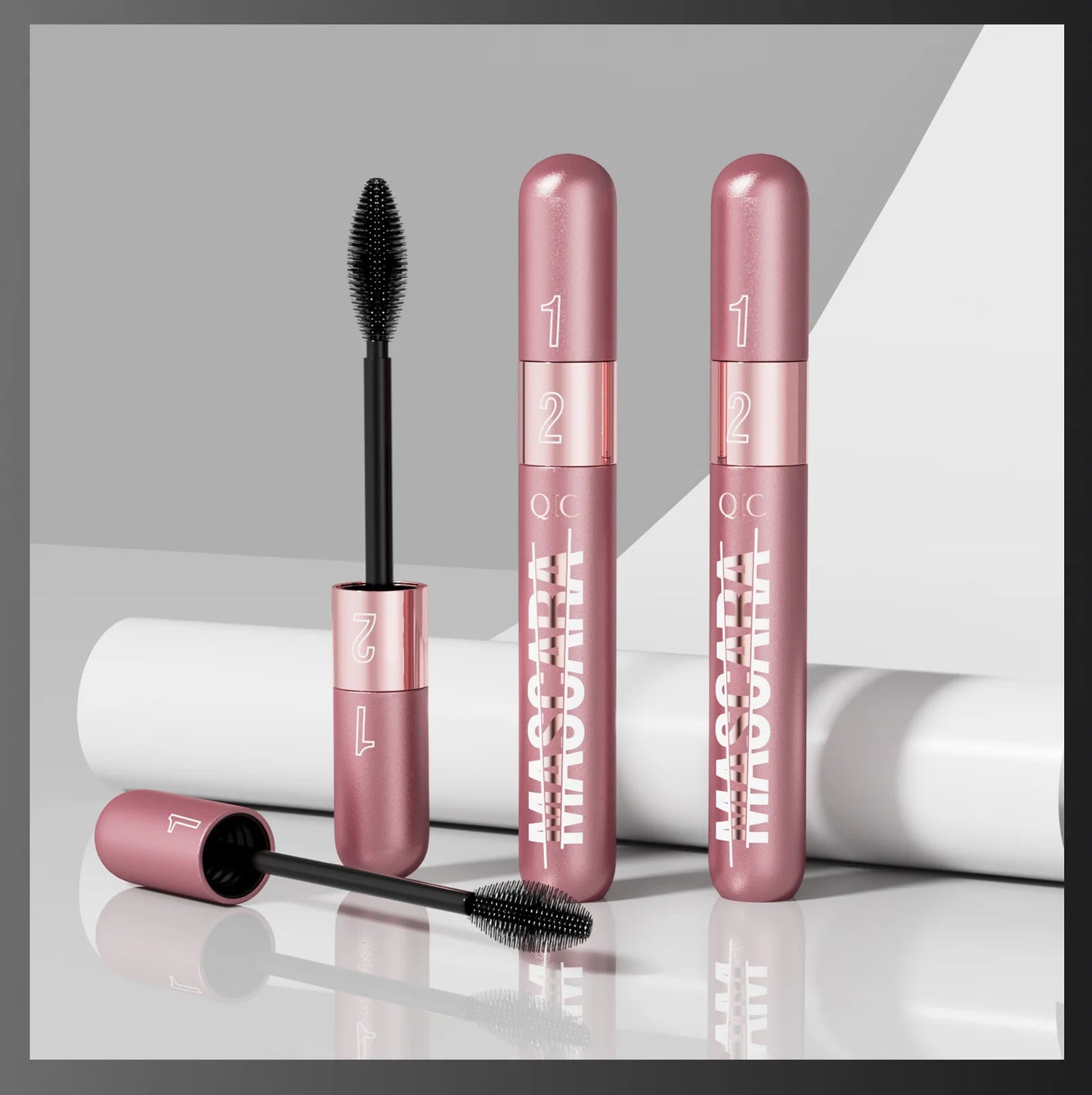New rose gold double-effect mascara