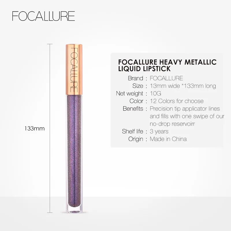 12 Colors Chameleon Lip Gloss | Liquid Lipstick
