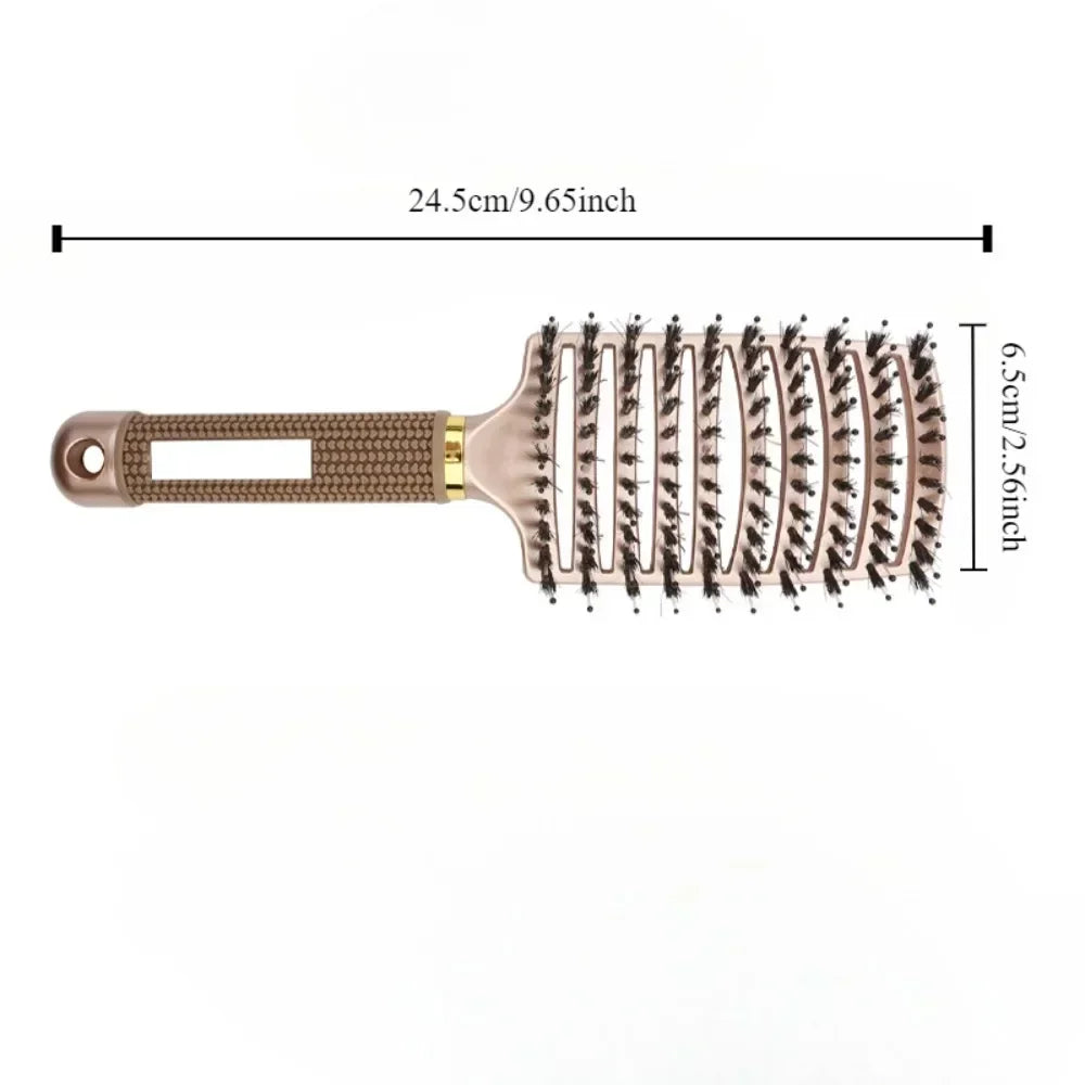 Scalp Massage Curly Detangle Styling Brush