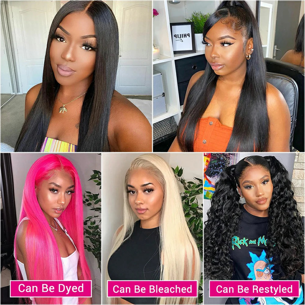 13x6 HD Brazilian 4X4 Lace Closure Wig