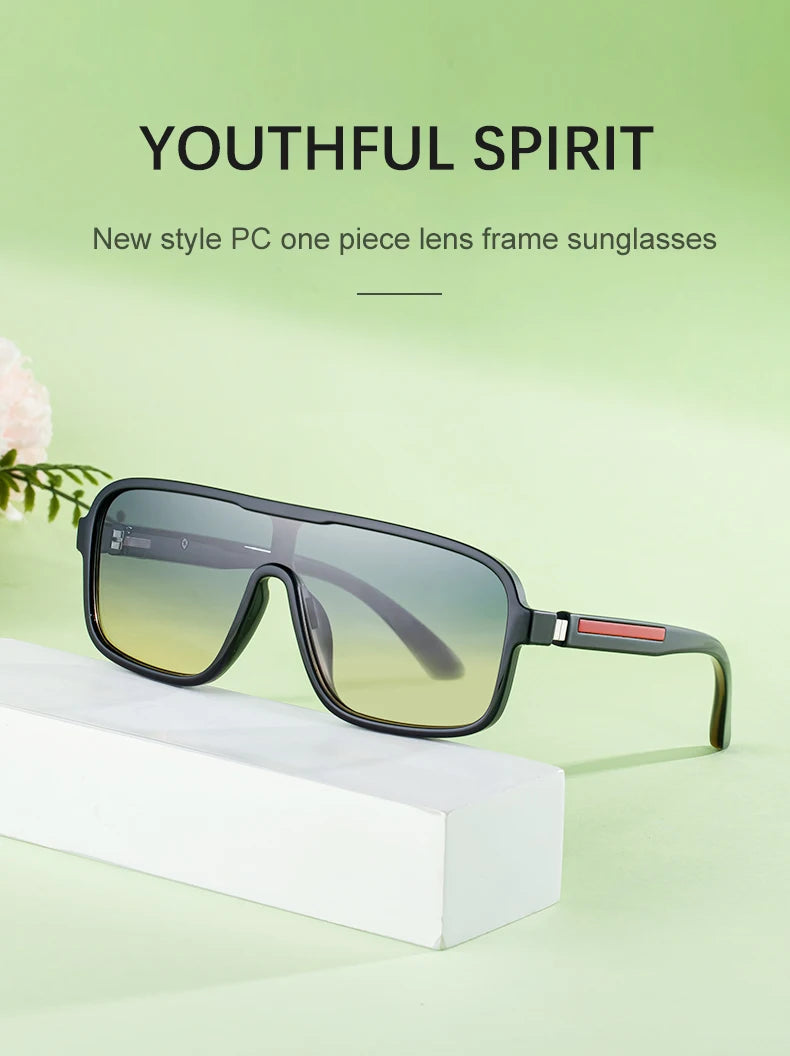 Oversized Polarized Square Shades