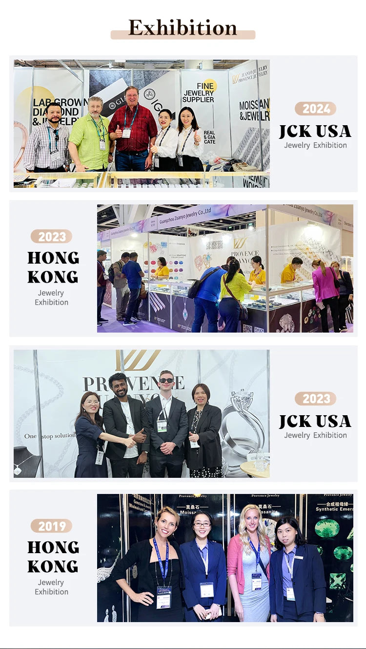 10K/14K/18K/PT950 Moissanite Oval Cut 3 CT D Color