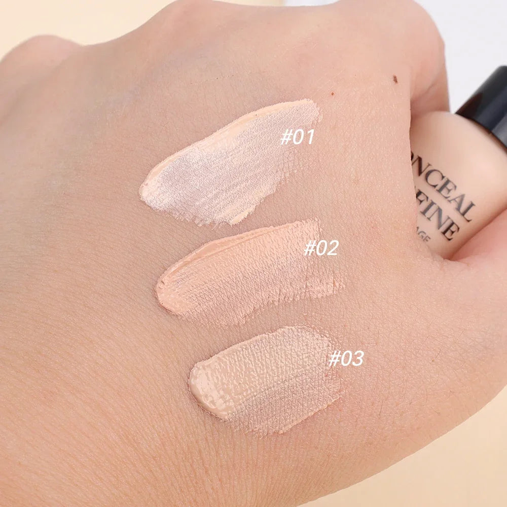 Waterproof  Full Cover Liquid Concealer Cream
