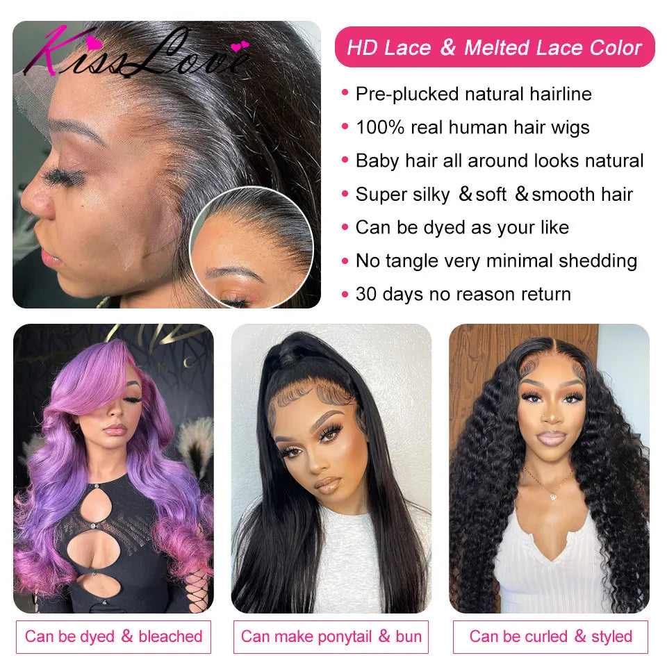 13x4/13x6 HD Lace Front Pre Plucked