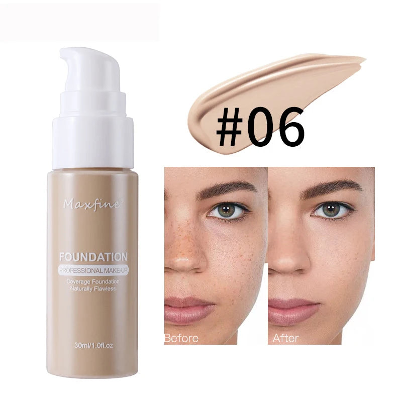 Liquid Foundation Effective | Concealer Waterproof Sweat-resistant