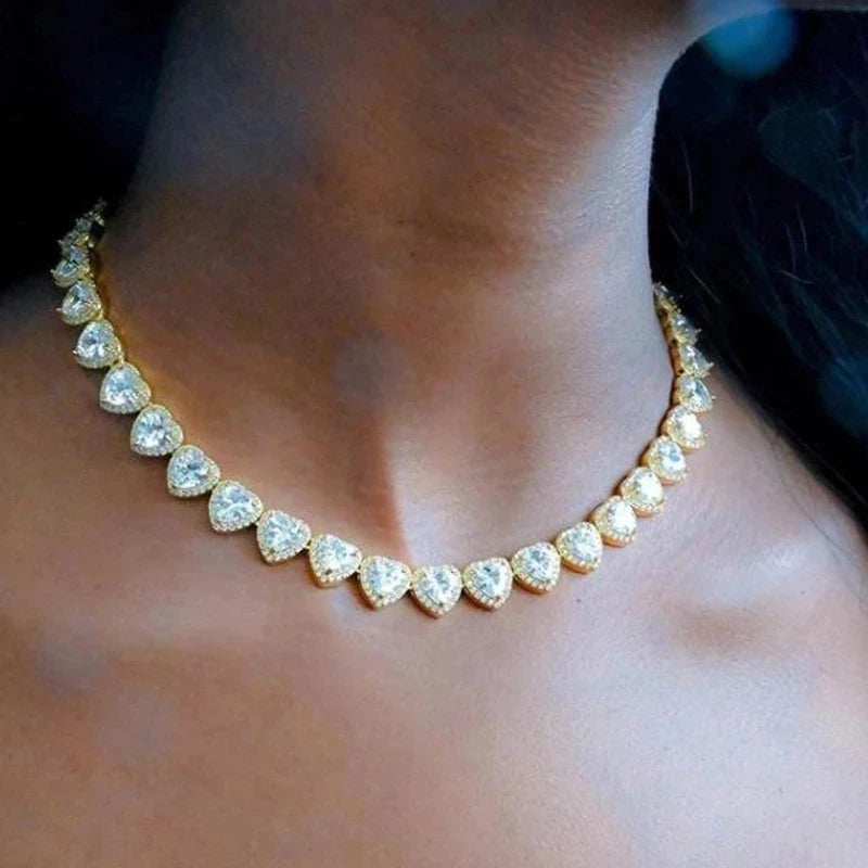 Iced Out Bling 5A Cubic Zirconia Necklace