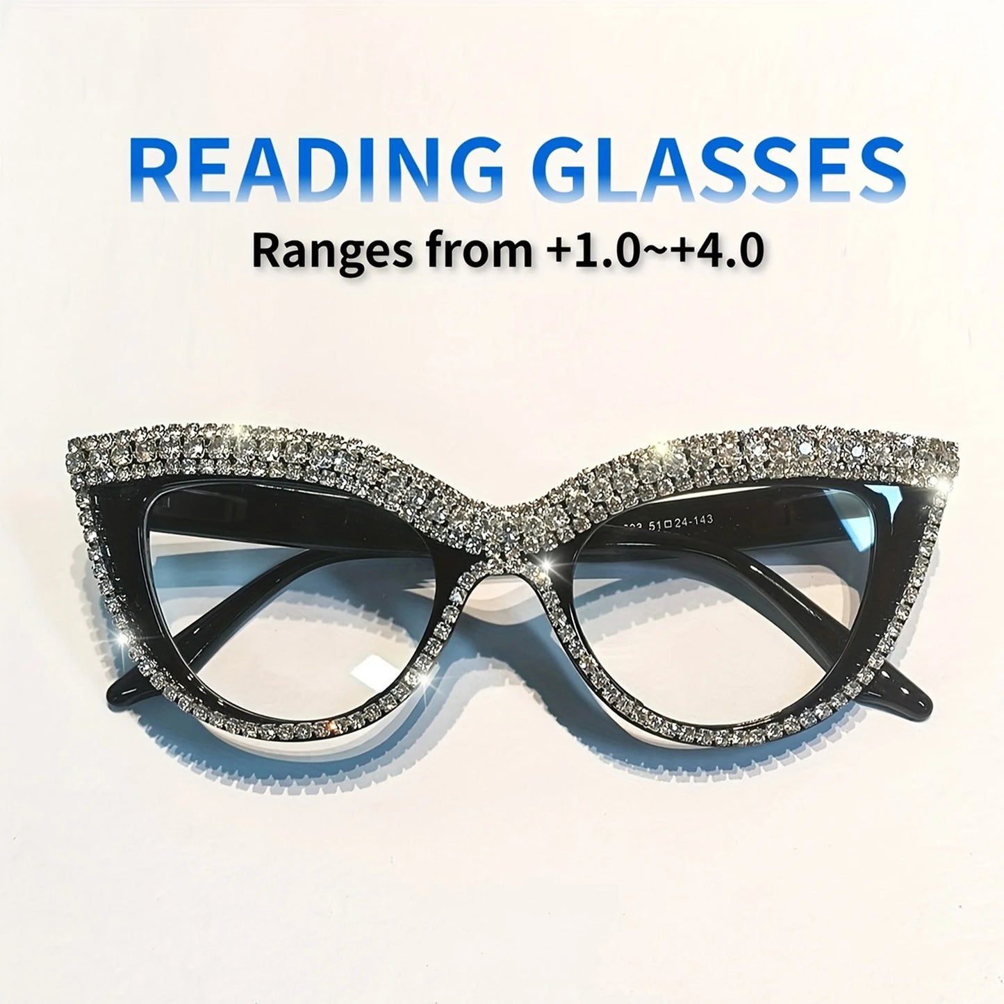 Retro Square Cute Sturdy Cat Eye Glasses