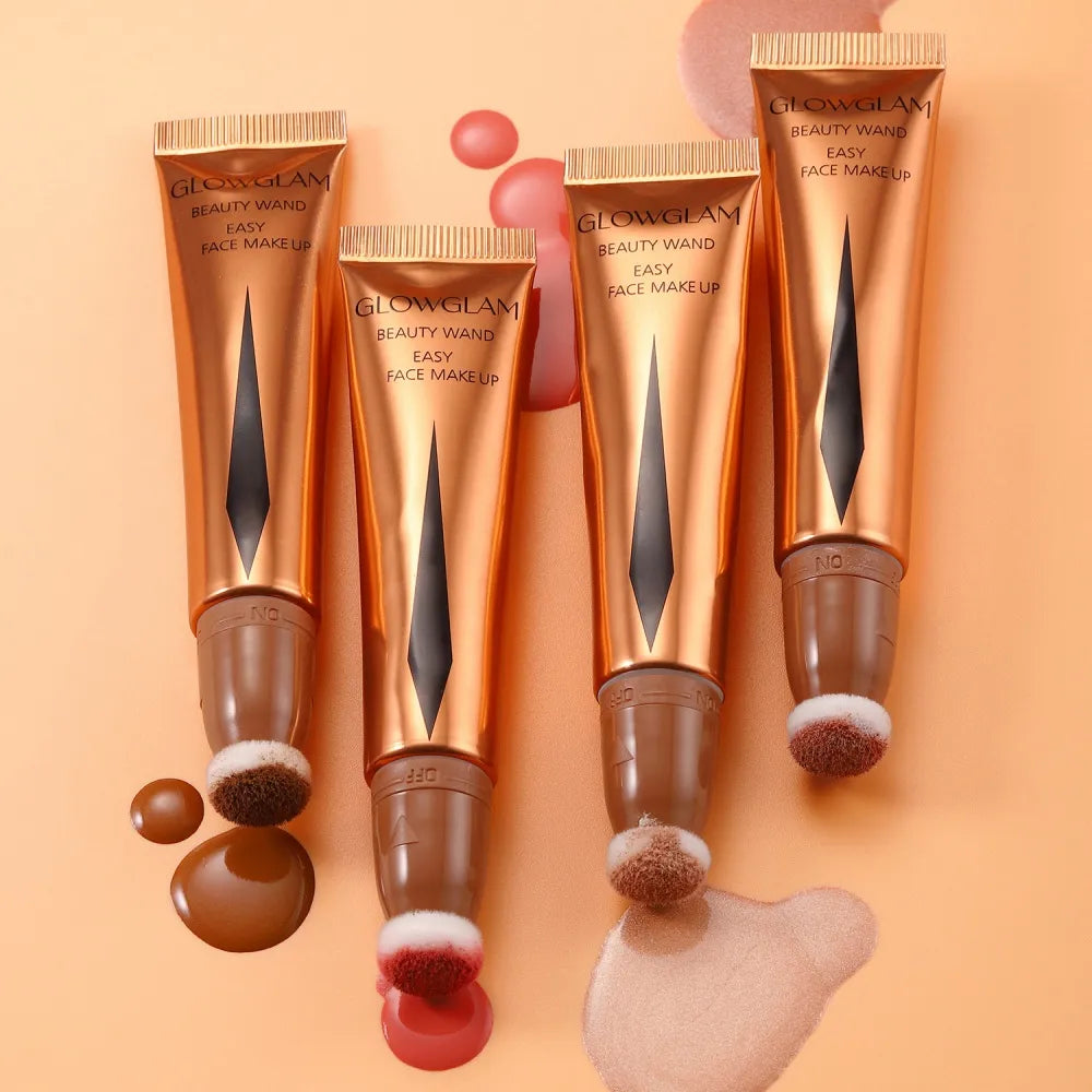Cream Bronzer | Contour| Blusher | Highlighter | Blush Applicator