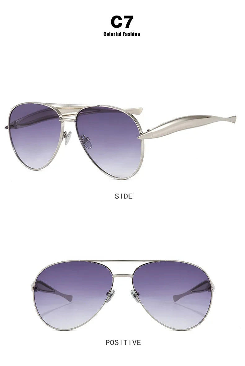 Punk Popular Outdoor Driving Luxury Shades - UV400