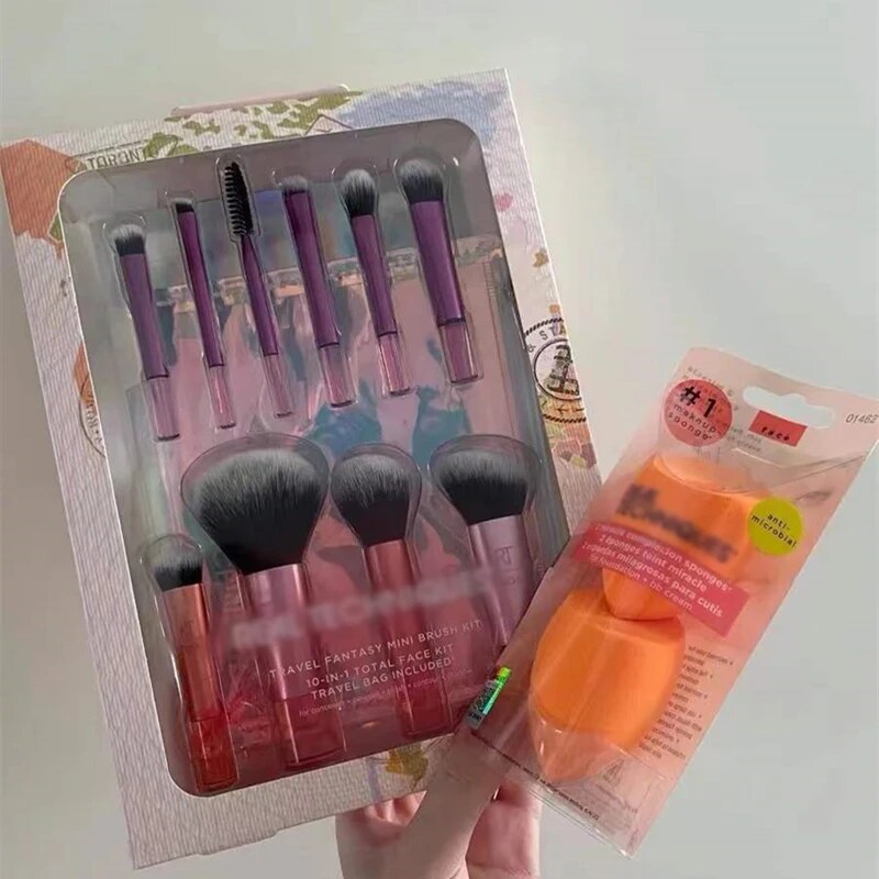 Powder Foundation / Eyeshadow / Blush / Concealer Blending Eye Brush Set