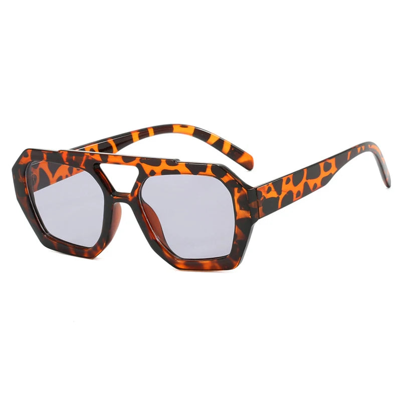 Thick Frame Double Bridges Eyewear