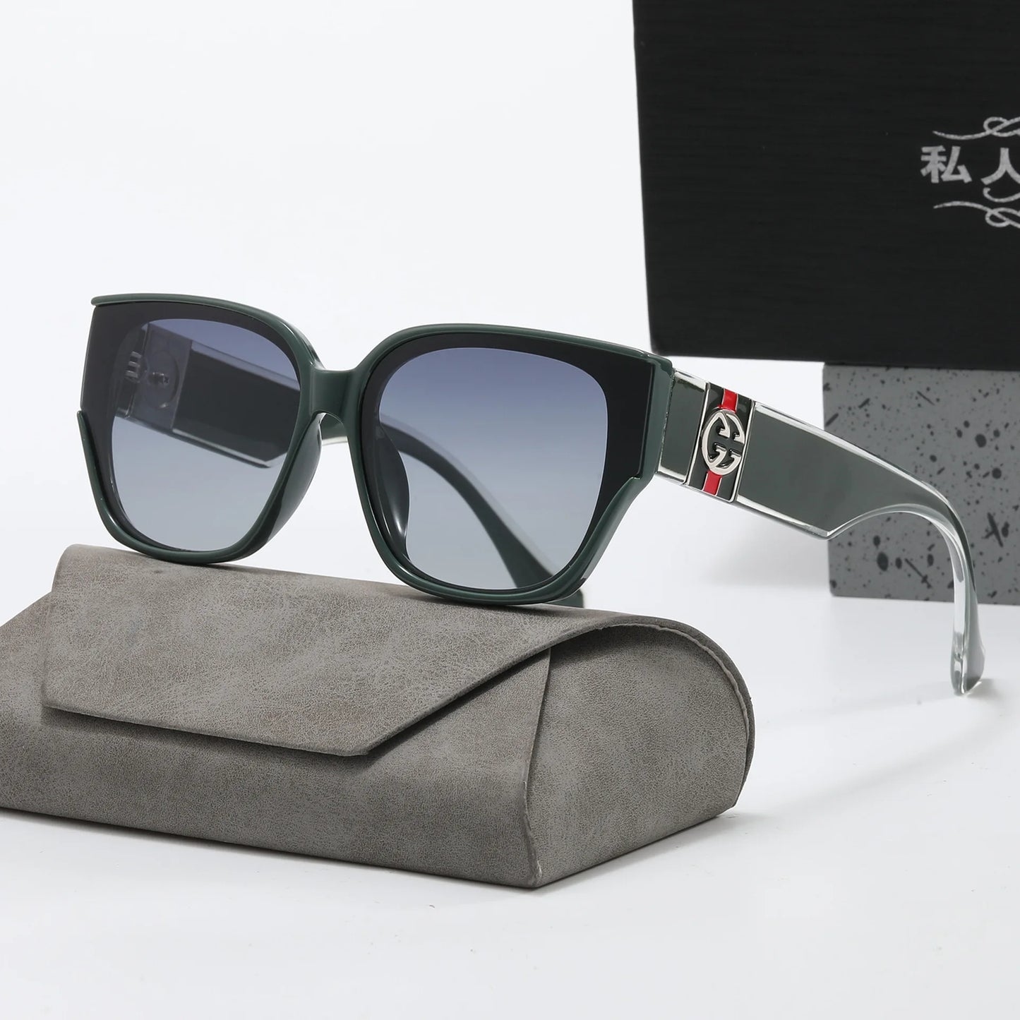 Unisex Polarized Square Luxury Unisex Eyewear - UV400