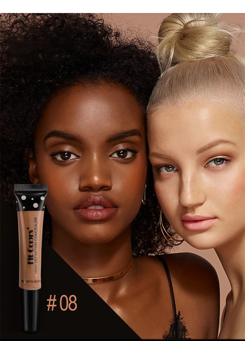 Full Cover Liquid Concealer 8 Color BB Cream Foundation