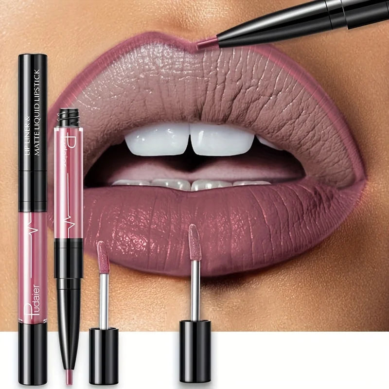 Ultra-Precise Waterproof Lip Liner Smooth, Sweatproof, Long-Lasting Wear