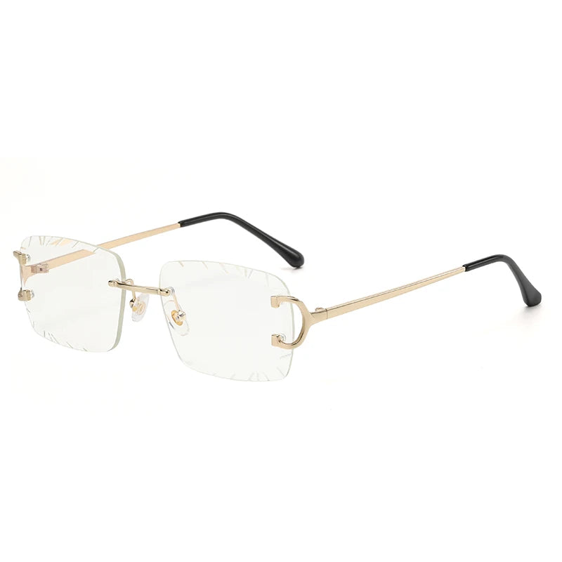 Square rimless street shot