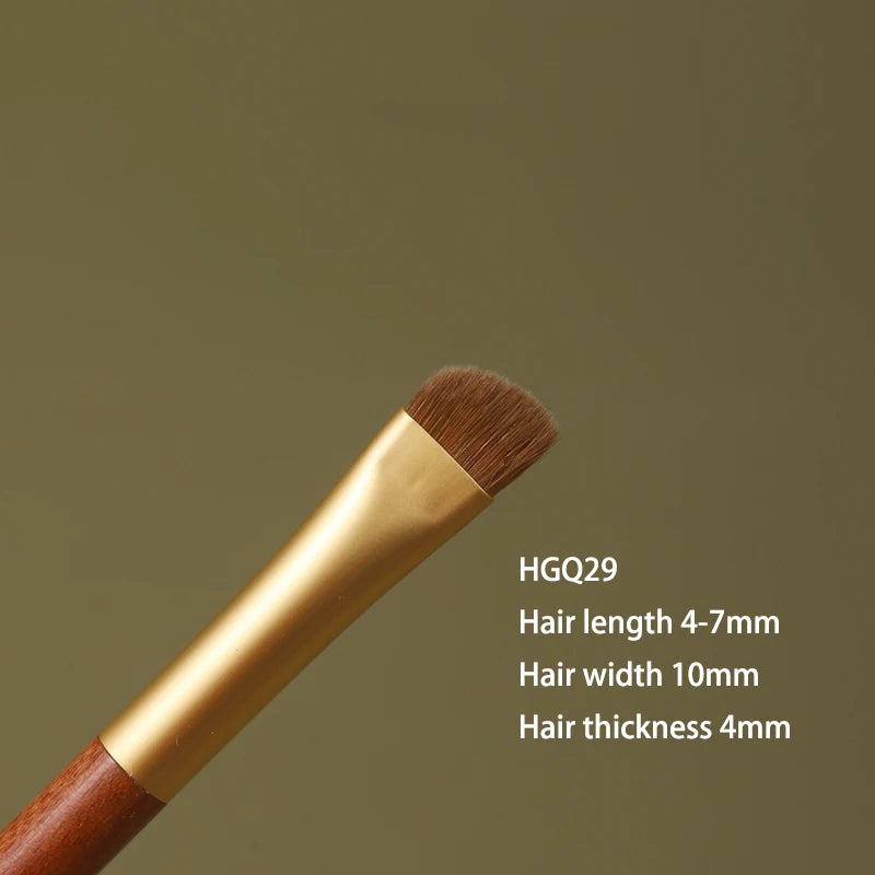 Professional Handmade Eye Shadow Brush African Rosewood