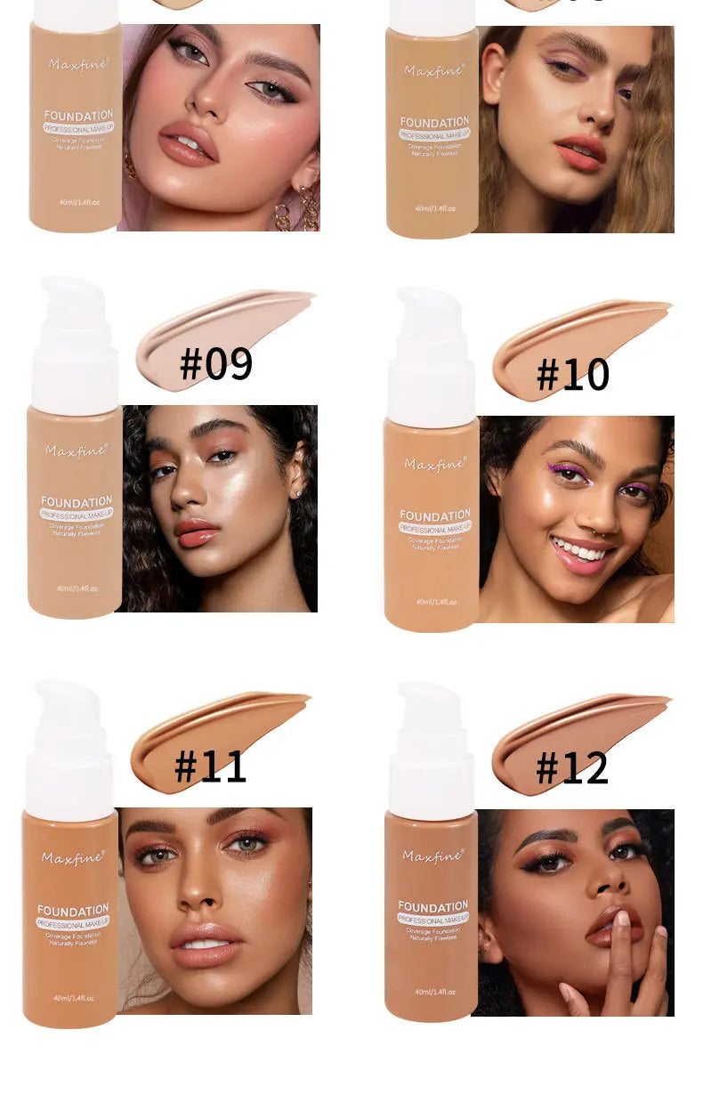 Liquid Foundation Effective | Concealer Waterproof Sweat-resistant