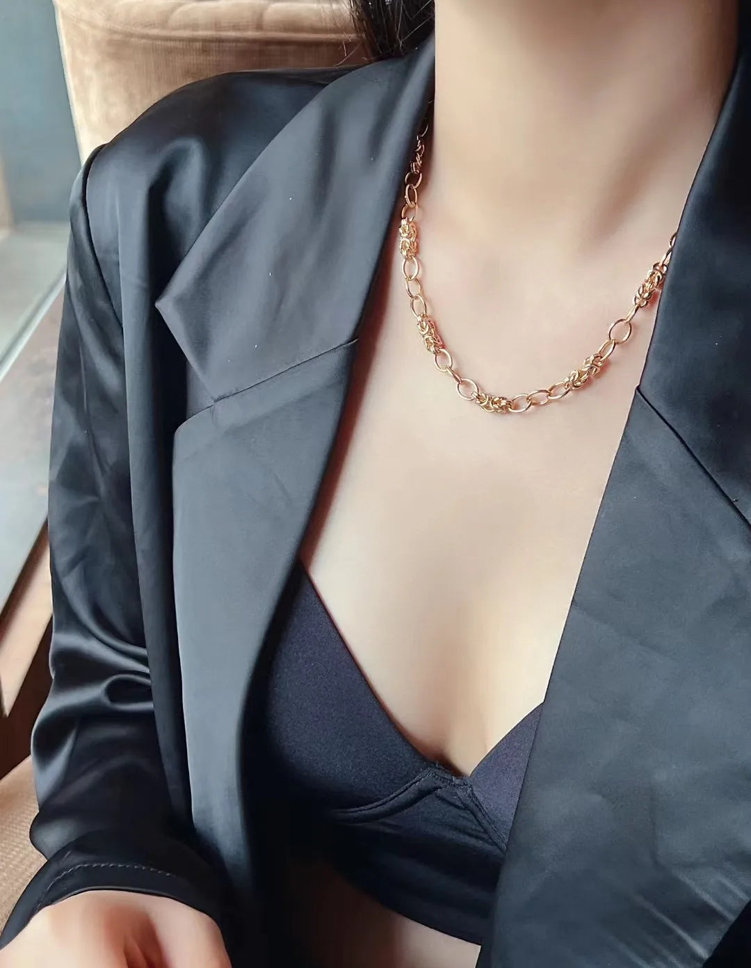 18k Original AU750 Gold Luxury Quality Jewelry