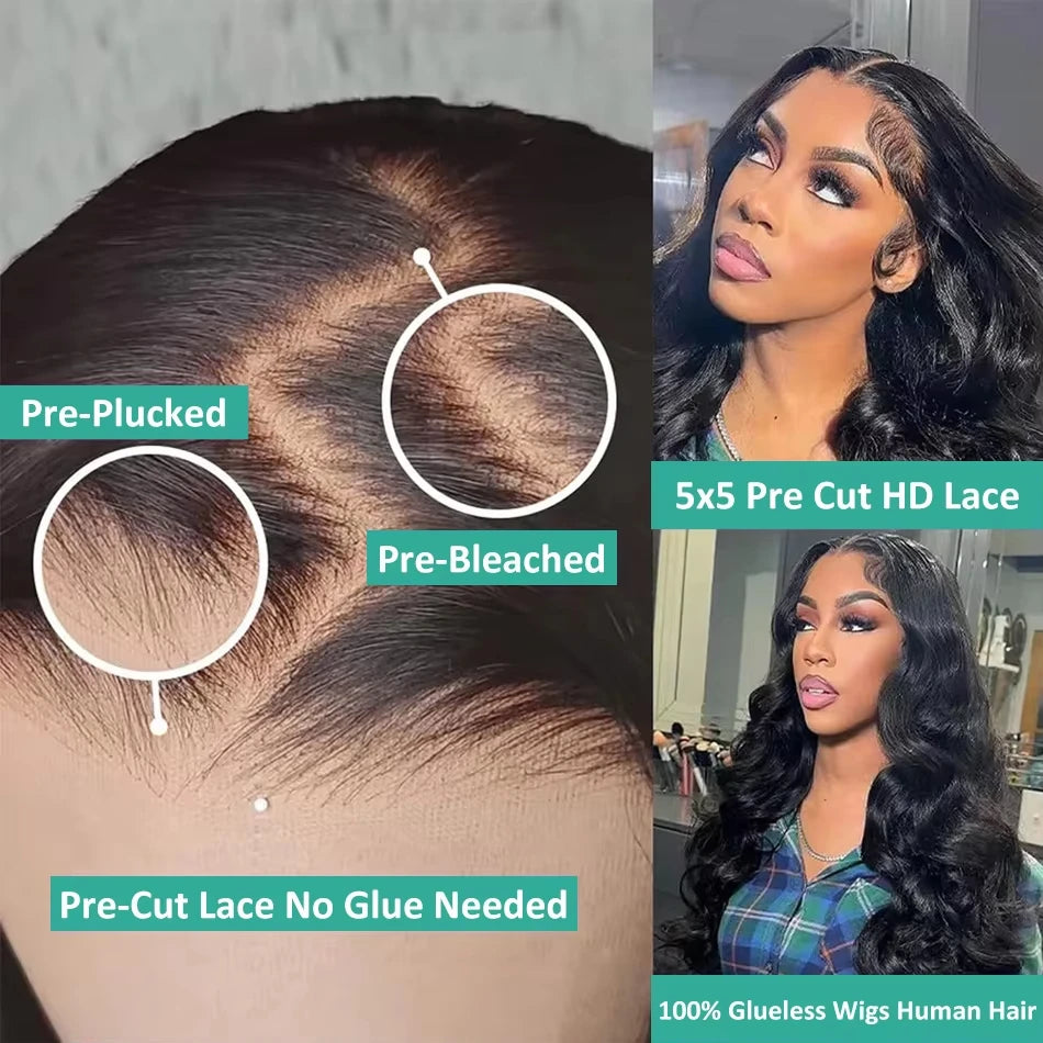 Brazilian glueless  250 Density  lace front