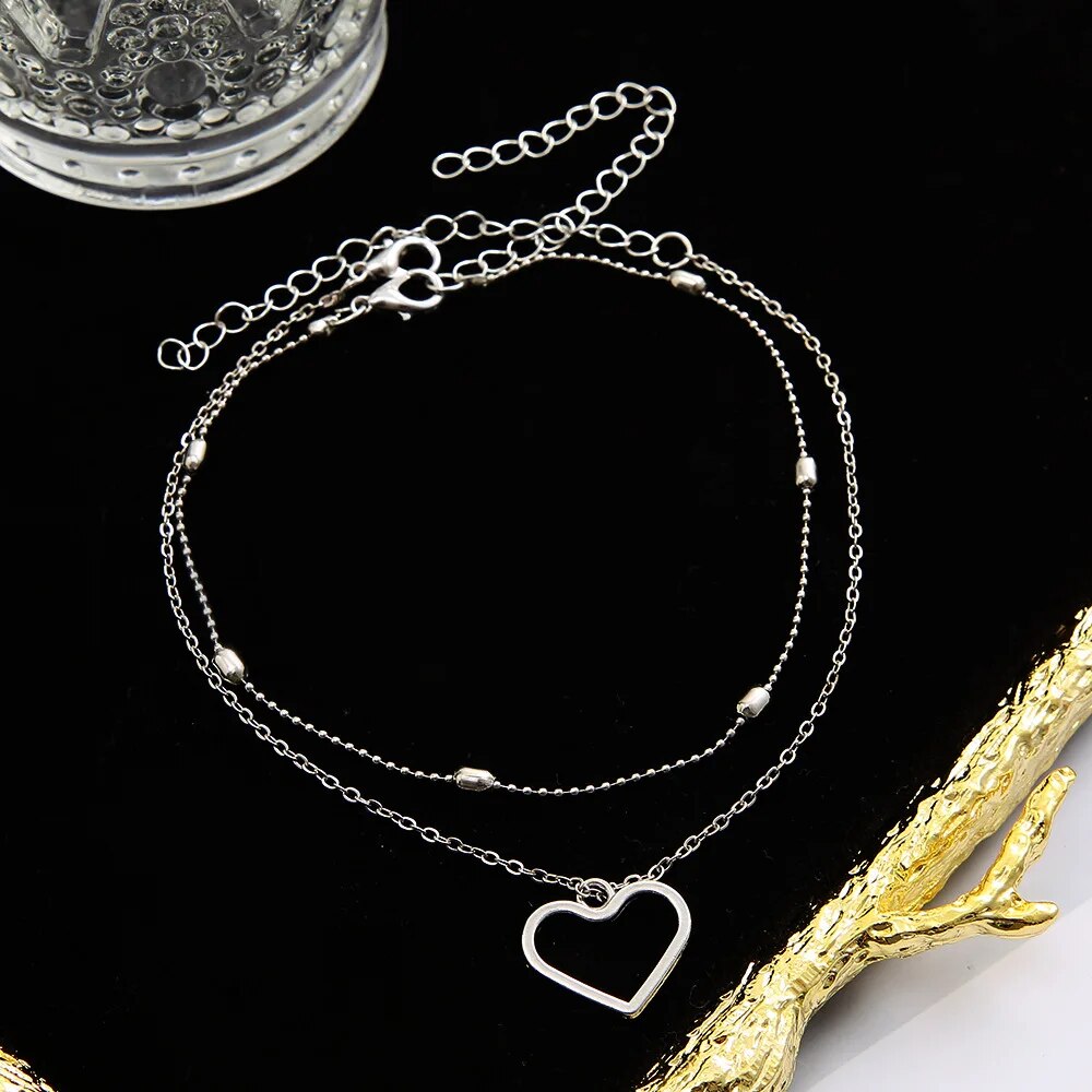 Fine Wedding Hand Made Silver  Anklets