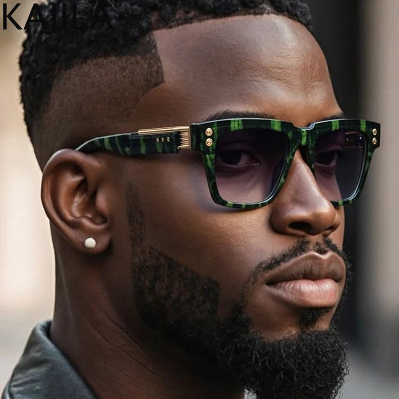 Classic Square Steampunk Eyewear -UV400