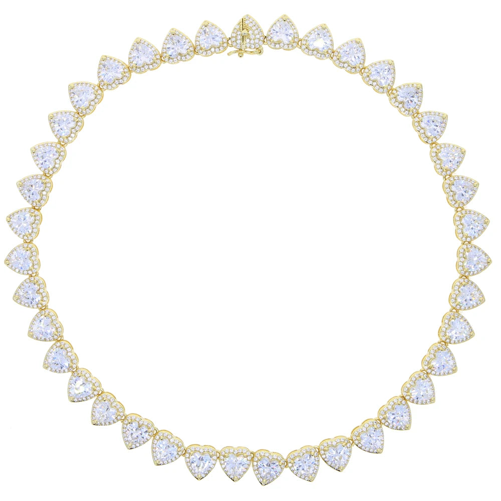 Iced Out Bling 5A Cubic Zirconia Necklace