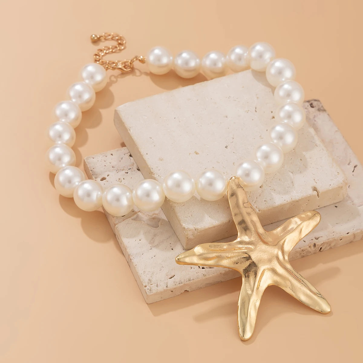 Exaggerated Punk Big Starfish Pendant Jewelry