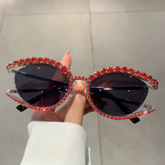 Oval Shades Trendy Luxury Eyewear