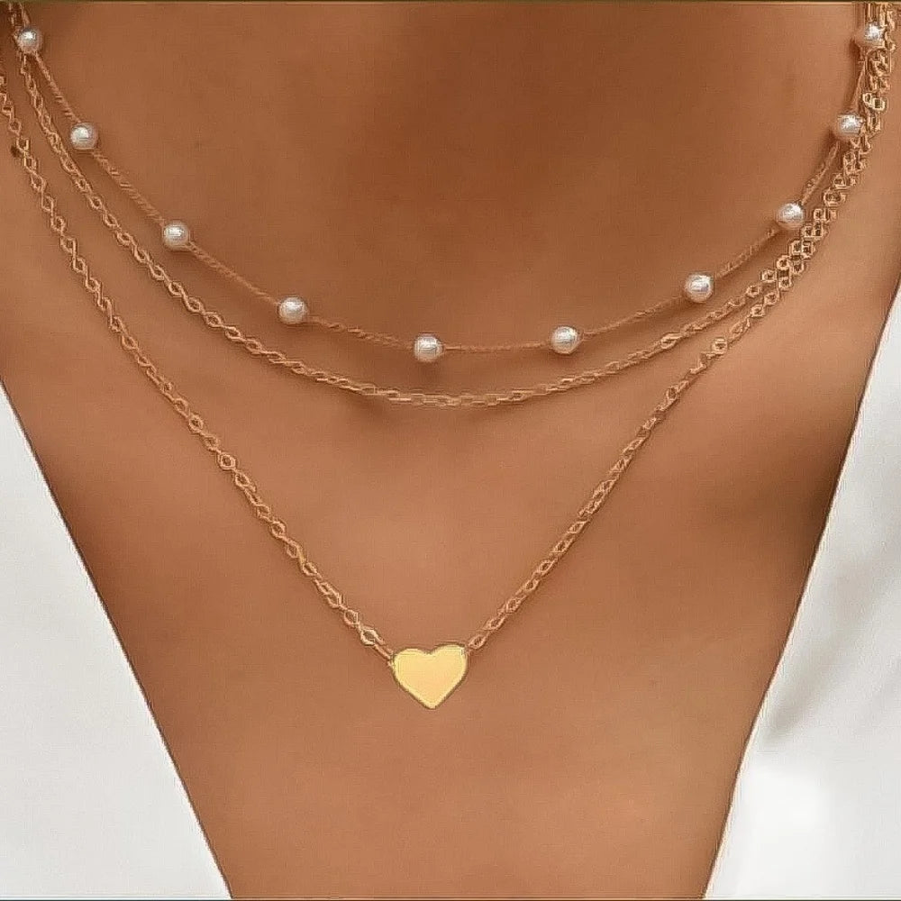 Vintage Pearl Y Lariat Necklace