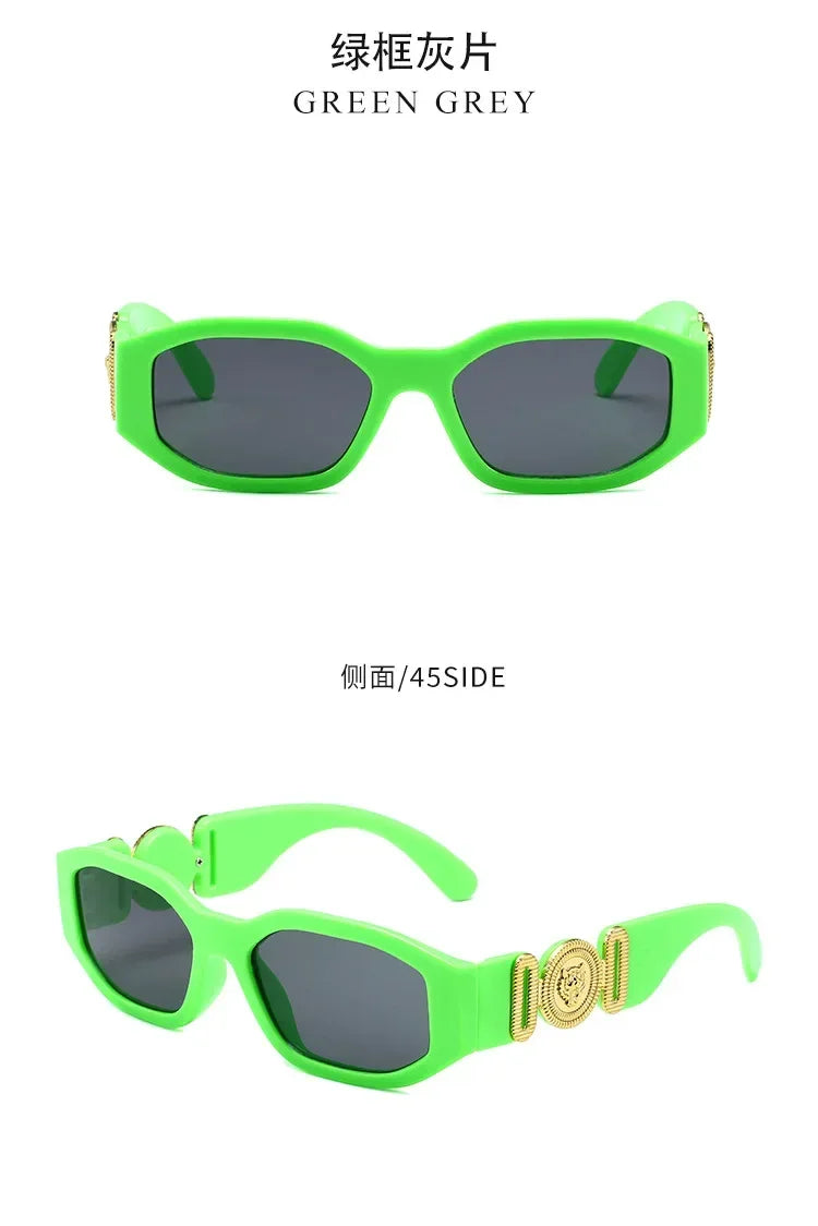 Retro Irregular Square Shades UV400