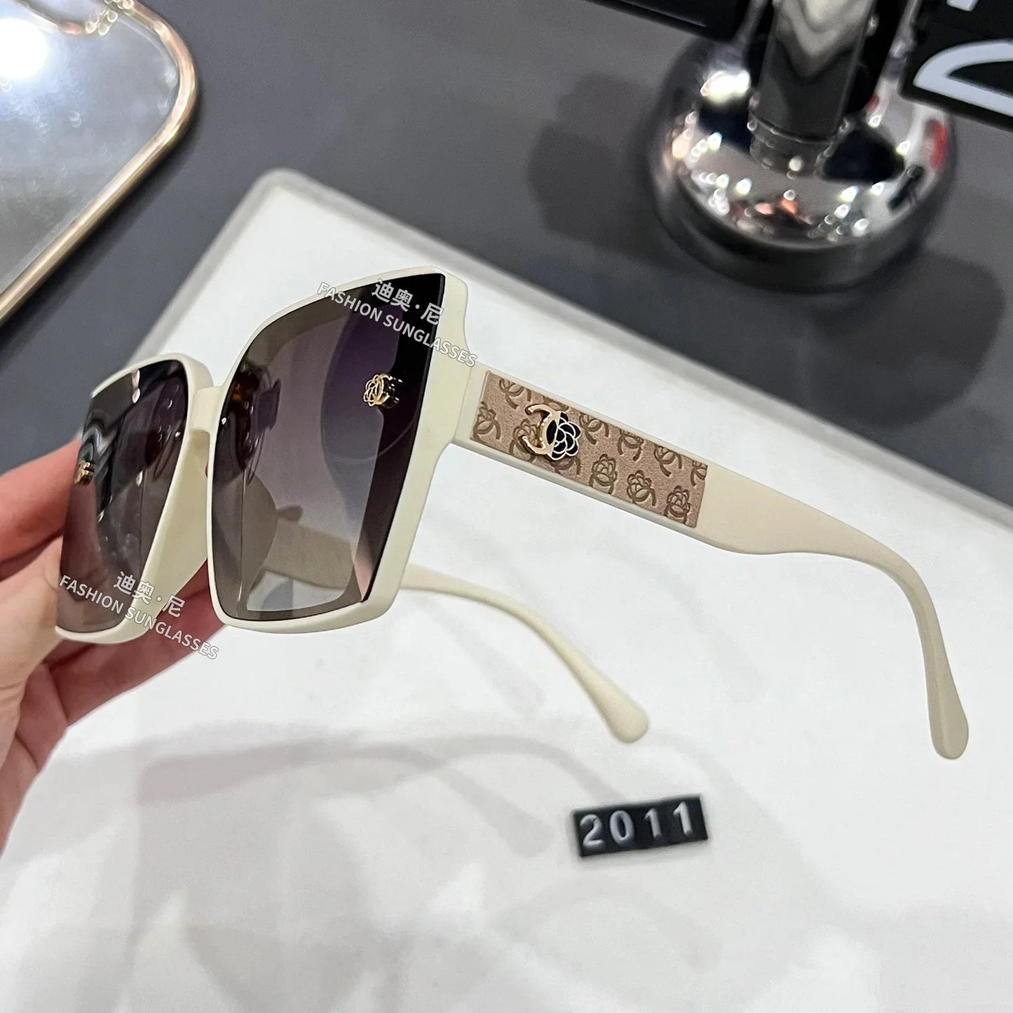 Polarized Square Oversized Sunglasses