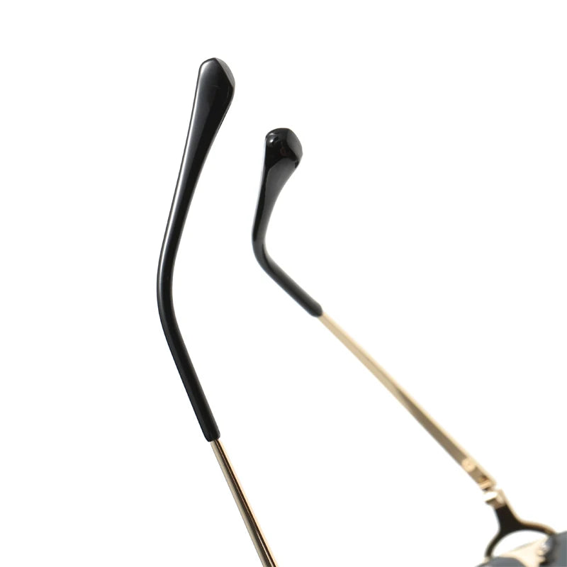 Square rimless street shot