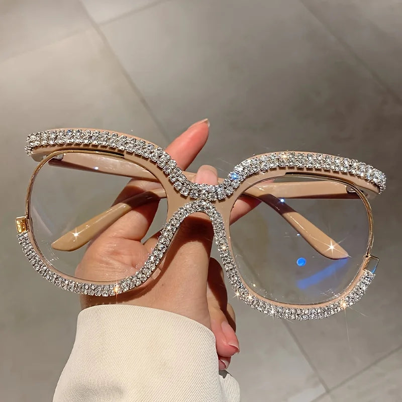 Rhinestone Oversized | Party Nightclub eyewear