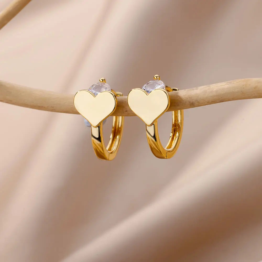 Trendy Cubic Zirconia Earrings