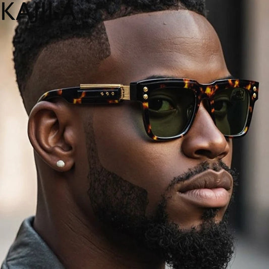 Classic Square Steampunk Eyewear -UV400