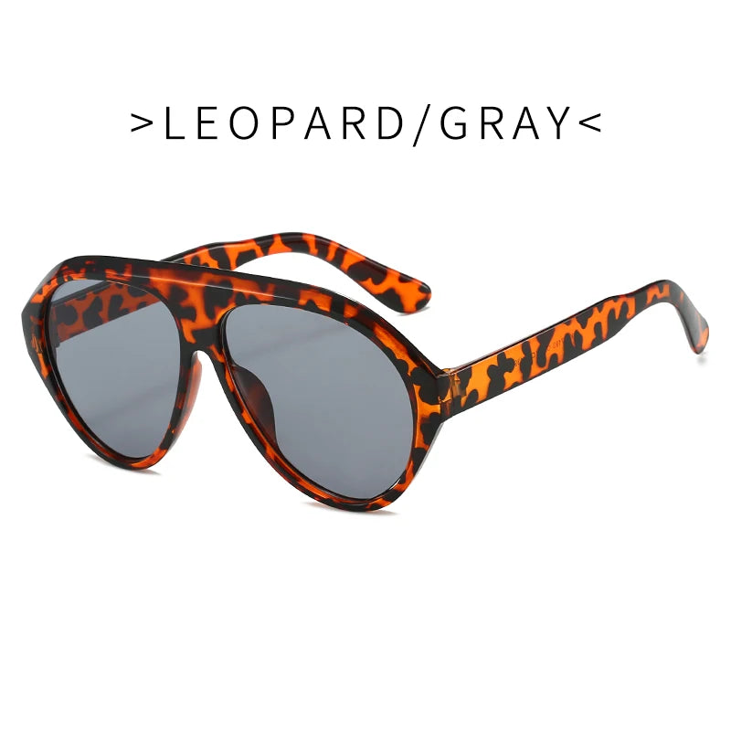 Oval Luxury Trending UV400 Eyeglasses