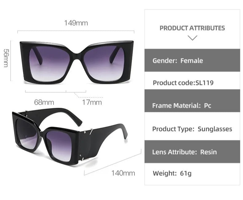 Butterfly Cat's Eye Glasses