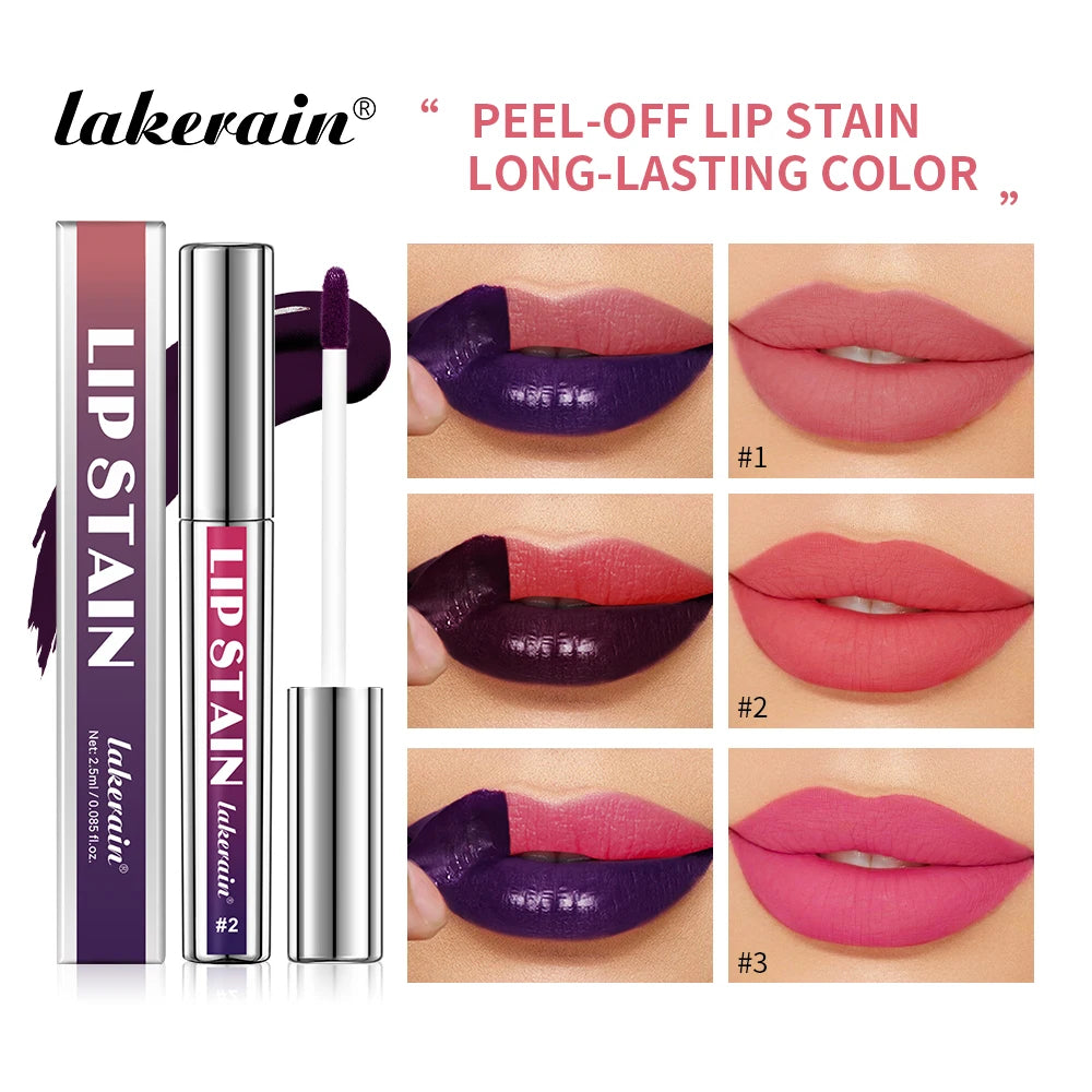 Peel Off Lip Stain Reveal Long Lasting Waterproof