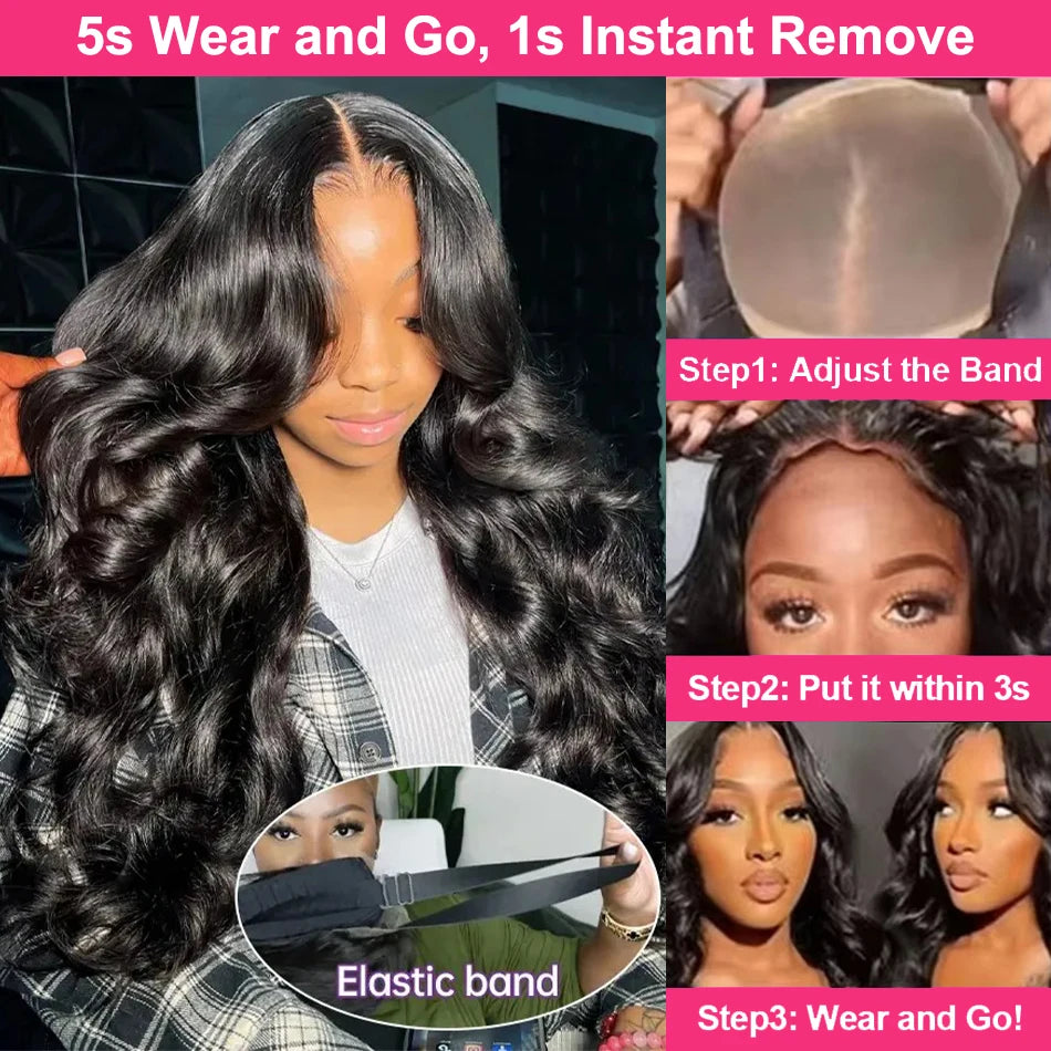 13x4 Body Wave Lace Front| 200% Water Wave Pre Plucked | 5x5 Closure Glueless