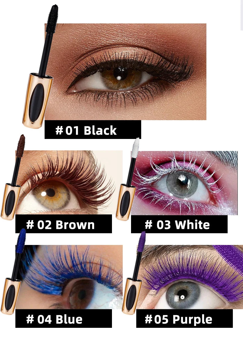 5D Silk Mascara Waterproof and Non-caking