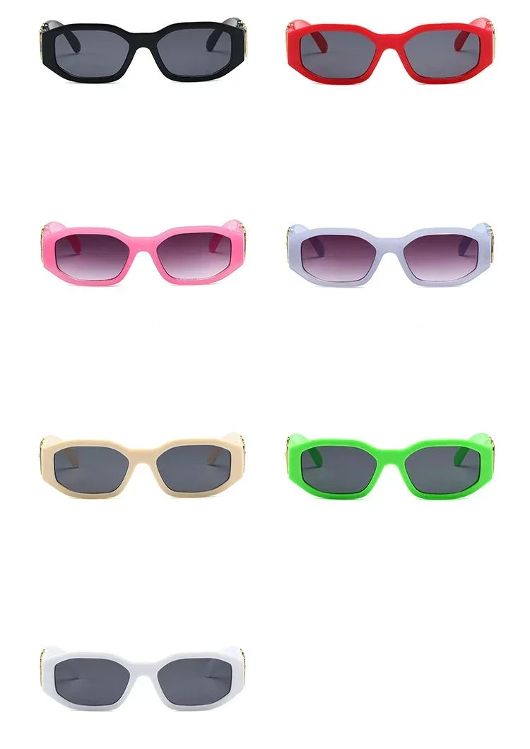 Retro Irregular Square Shades UV400