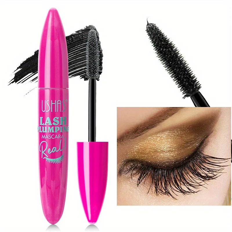 Ultra Long Lasting Mascara 4D Waterproof| Spiral Brush Eyelashes Extension