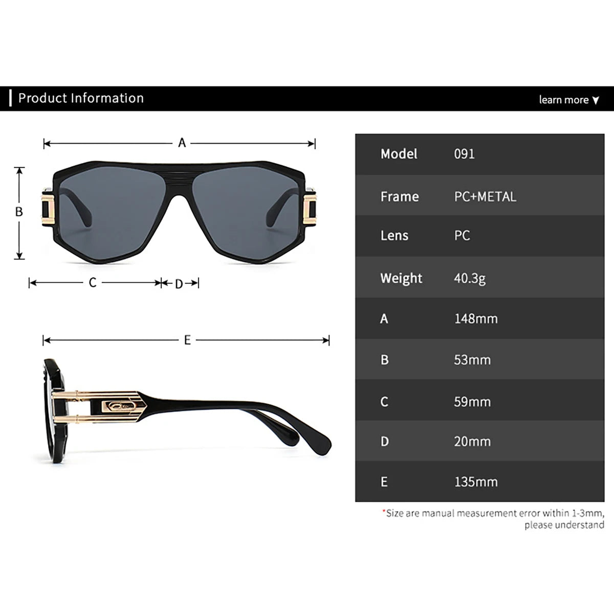 Luxury Eyewear Uv400 Driving Glasses