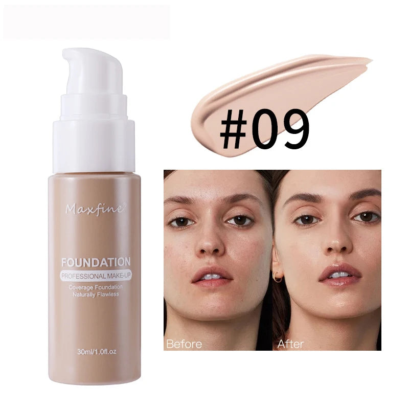 Liquid Foundation Effective | Concealer Waterproof Sweat-resistant
