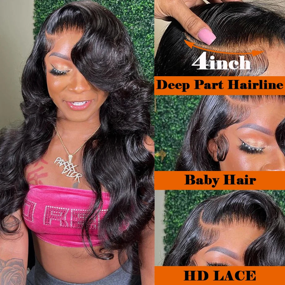 5x5 Glueless Wig Human Hair